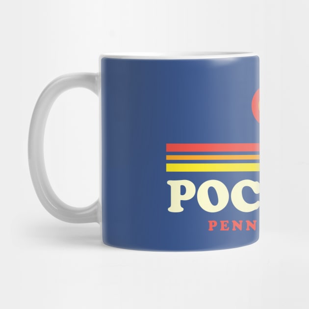 Pocono Mountains Retro Pennsylvania by PodDesignShop